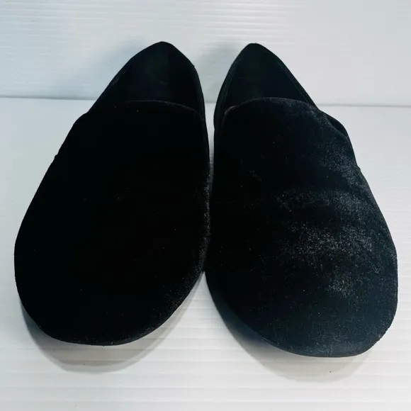 Birdies The Starling Black Velvet Flats Size 7.5