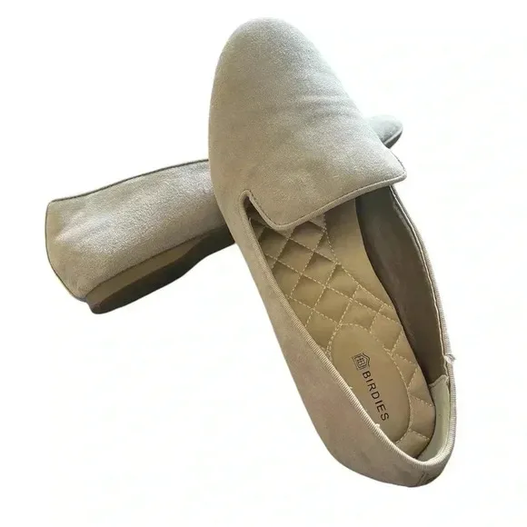 Birdies The Starling in Stone Suede