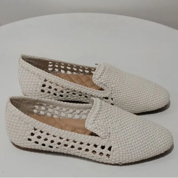 Birdies The Starling White Loafers