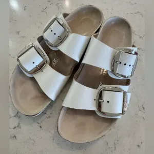 Birkenstock Arizona Big Buckle SlideSandal - Women's Size 42 (US 11) White