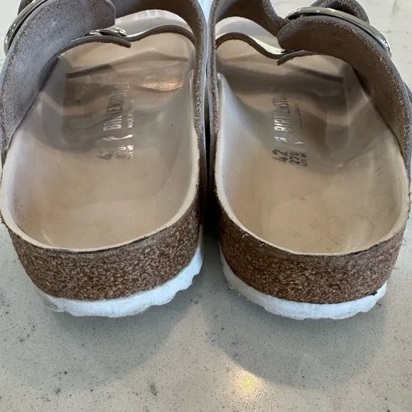 Birkenstock Arizona Big Buckle SlideSandal - Women's Size 42 (US 11) White
