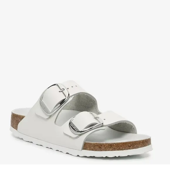 Birkenstock Arizona Big Buckle SlideSandal - Women's Size 42 (US 11) White