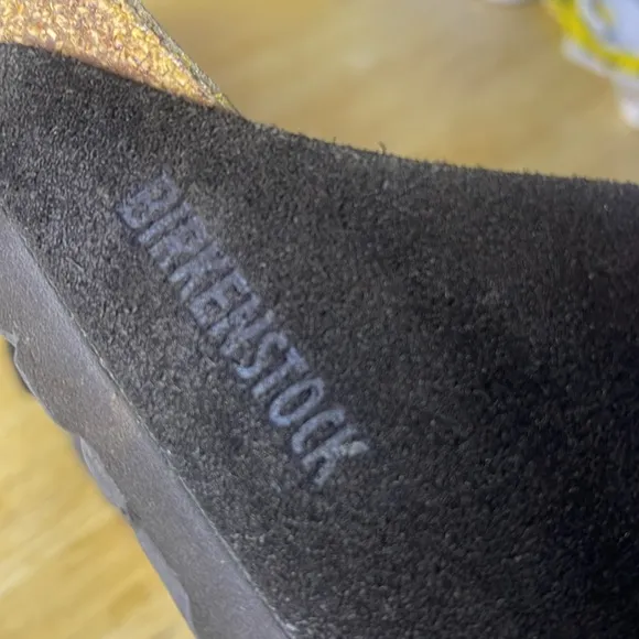 Birkenstock Arizona brown Suede soft footbed Sandals 40