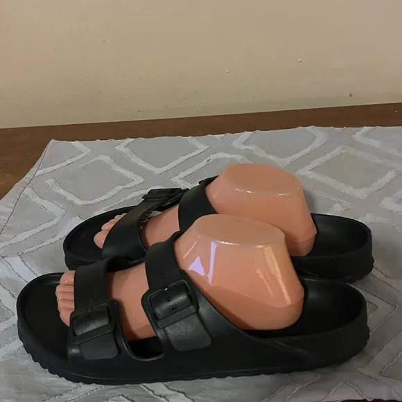 Birkenstock Arizona Eva Black Sandals Sz 13 (45)