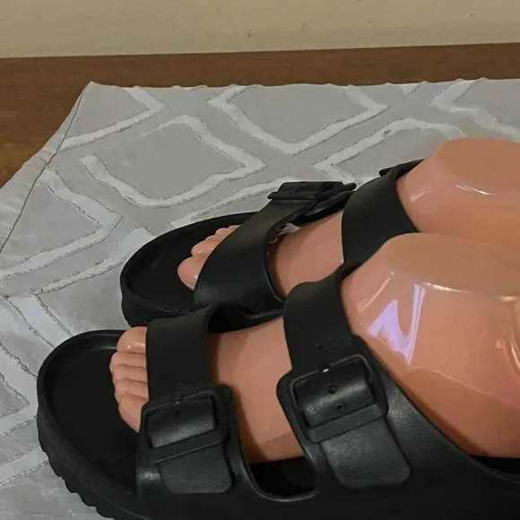 Birkenstock Arizona Eva Black Sandals Sz 13 (45)