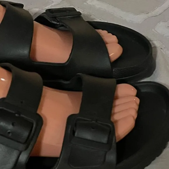Birkenstock Arizona Eva Black Sandals Sz 13 (45)