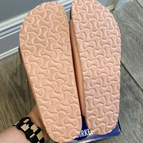 Birkenstock Arizona Pink Light Rose Sandals 39 Ladies 8 Brand New in Box