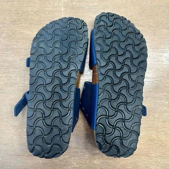 Birkenstock Birki's Freeport Sandals women's size 5 (36) navy blue leather