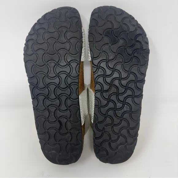 Birkenstock Birki’s Rio Snakeskin Sandals