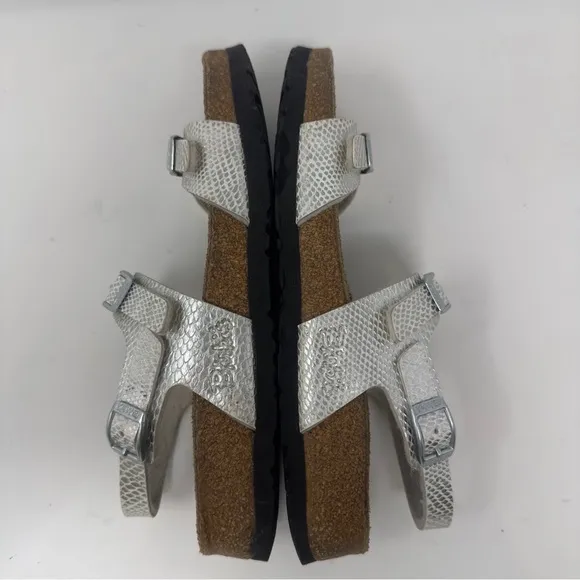 Birkenstock Birki’s Rio Snakeskin Sandals