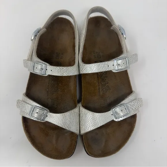 Birkenstock Birki’s Rio Snakeskin Sandals