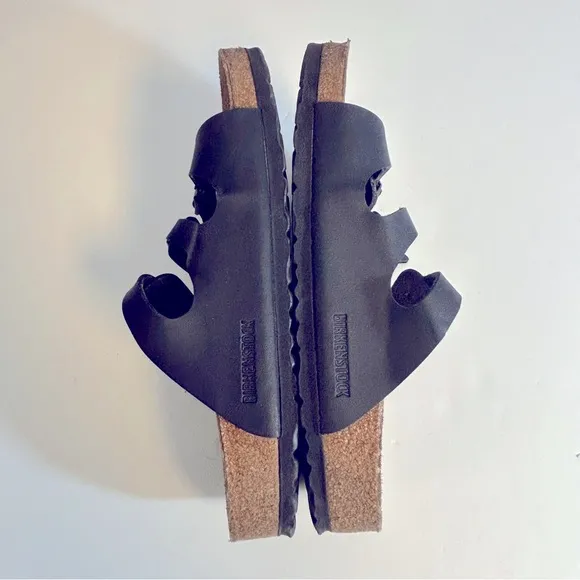 Birkenstock Black Florida 3-Strap Sandals Size 39