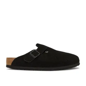 BIRKENSTOCK Boston Soft Footbed in Black new slip on shoe flats sandal
