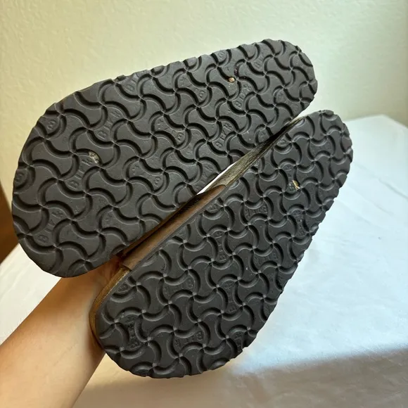 Birkenstock Florida Leather Double Strap Sandals