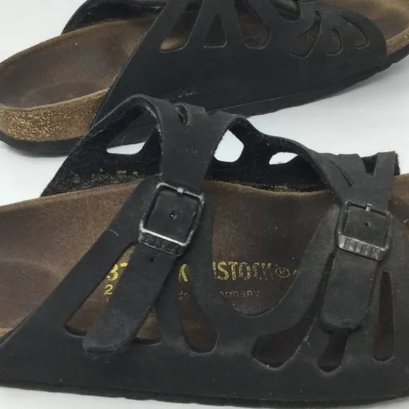 Birkenstock Granada Double Buckle Sandals Brown 37