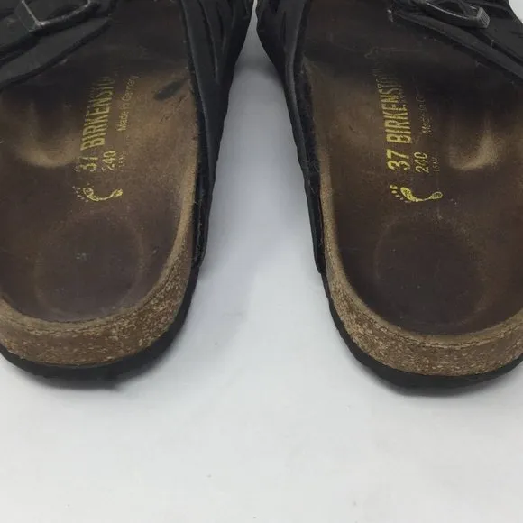 Birkenstock Granada Double Buckle Sandals Brown 37