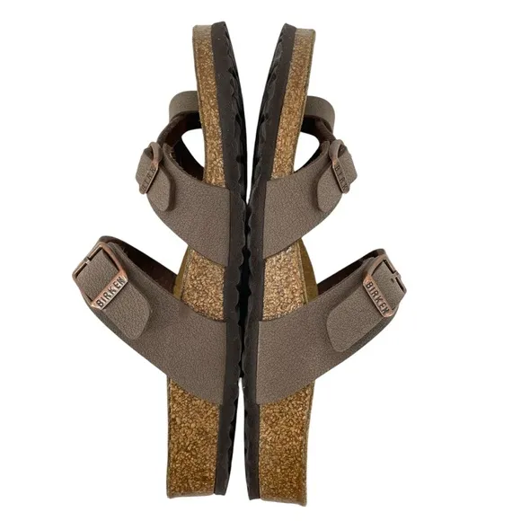 Birkenstock Kids Mayari Mocha Sandals Size EU 34/US Sz 3 - 3.5
