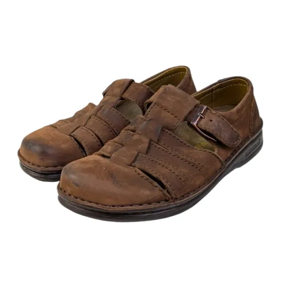 Birkenstock Madiera Fisherman's Sandals GUC Size 37 L6     S3312