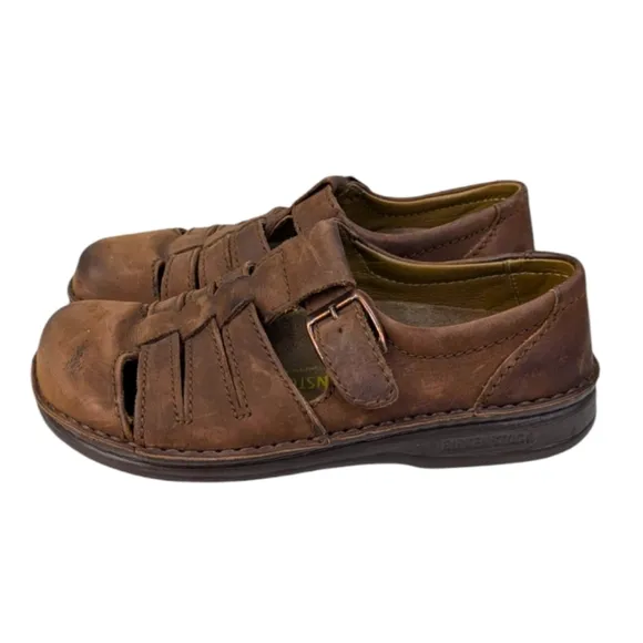 Birkenstock Madiera Fisherman's Sandals GUC Size 37 L6     S3312