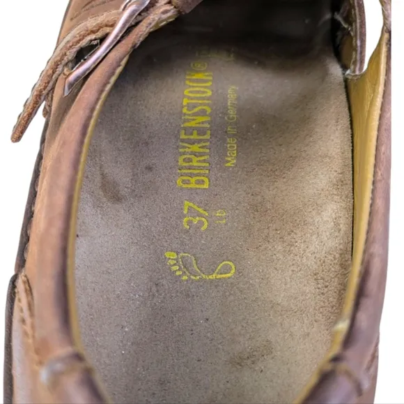Birkenstock Madiera Fisherman's Sandals GUC Size 37 L6     S3312