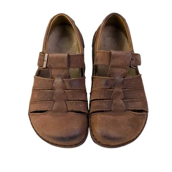 Birkenstock Madiera Fisherman's Sandals GUC Size 37 L6     S3312