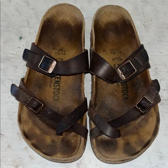 Birkenstock Mayari Regular Fit Mocha | size 37 or 6.5 us
