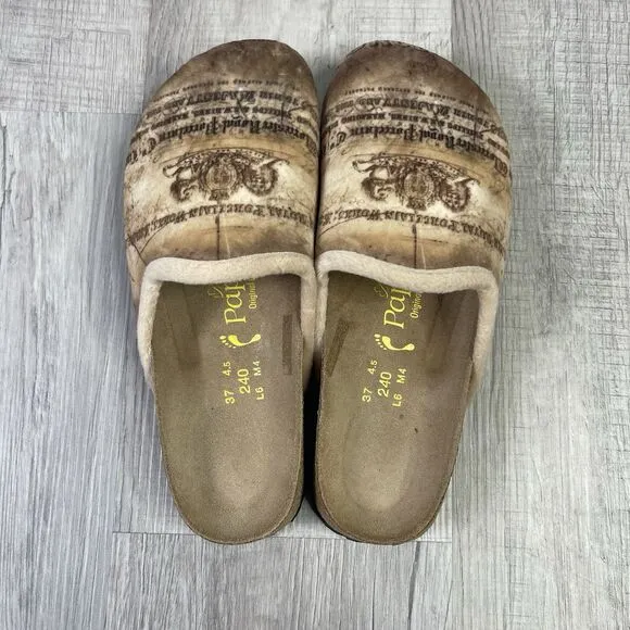 Birkenstock Papillio NEW Boston Slip On Closed Toe Felt Womens 6 Clog Sandals B