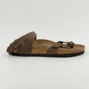 Birkenstock Women's Yara Leather Ankle-Strap REGULAR FIT size 40 EUR / 9 Women