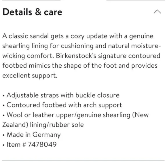 Birkenstock | Arizona Shearling Sandals