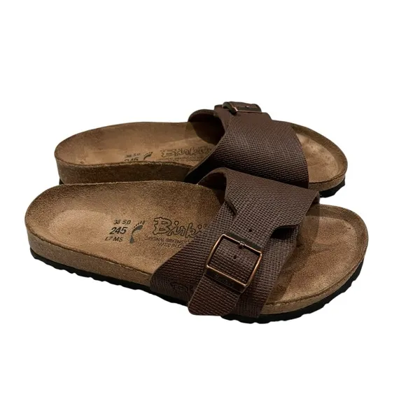 Birkis By Birkenstock Catalina Single Strap Sandals, Sz EU 38
