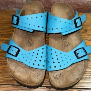 Birki's Freeport Two-Strap Footbed Sandals Size EU 36 US 5-5.5
