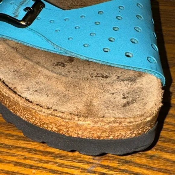 Birki's Freeport Two-Strap Footbed Sandals Size EU 36 US 5-5.5