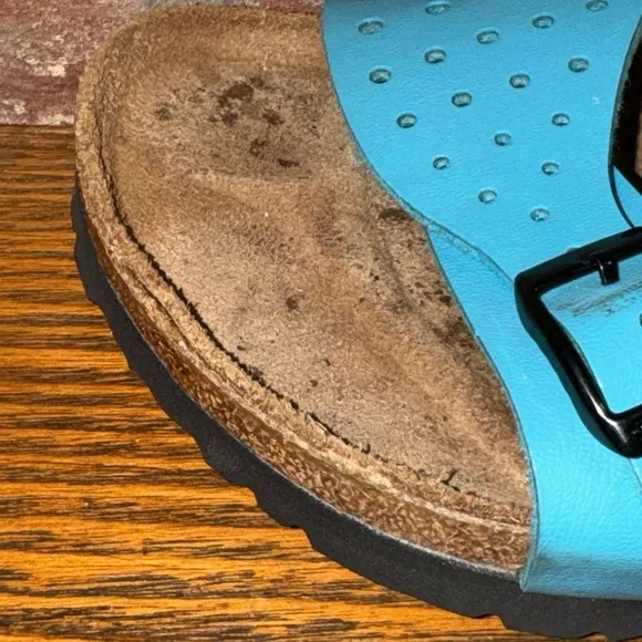 Birki's Freeport Two-Strap Footbed Sandals Size EU 36 US 5-5.5