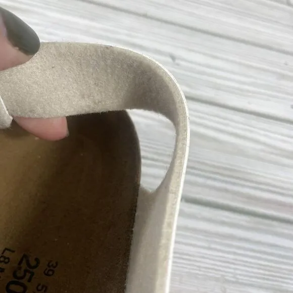 Birki's Le Mans Birkenstock Footbed Champagne Women's Sandals EU39 US 8