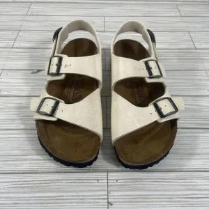Birki's Le Mans Birkenstock Footbed Champagne Women's Sandals EU39 US 8
