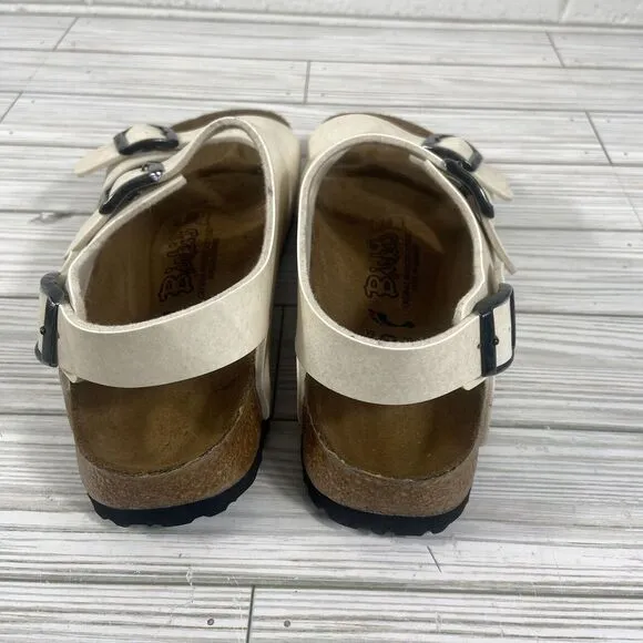 Birki's Le Mans Birkenstock Footbed Champagne Women's Sandals EU39 US 8