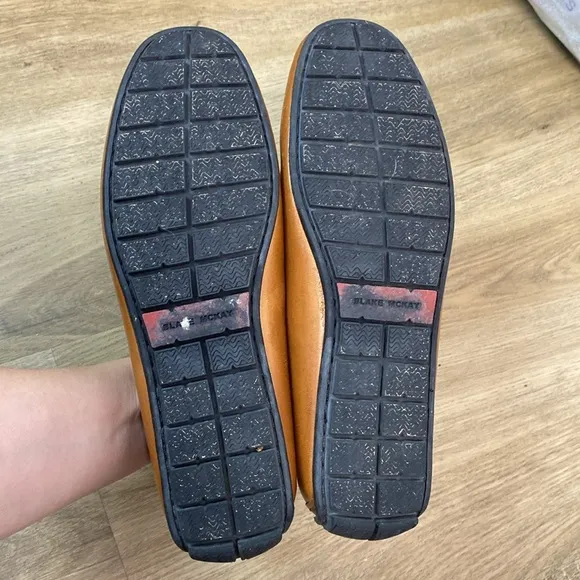 Blake Mckay Quinton Woven Driver Leather Slip on