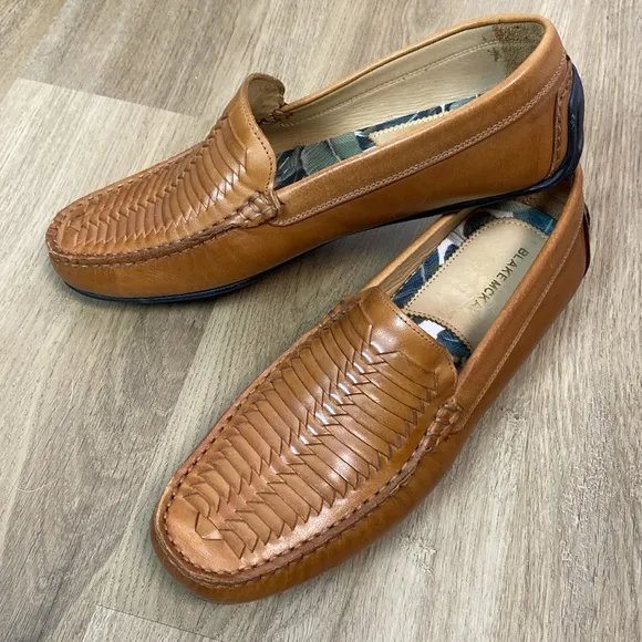 Blake Mckay Quinton Woven Driver Leather Slip on