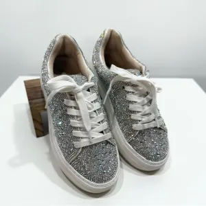 Blue by Betsey Johnson Rhinestone Sneakers
