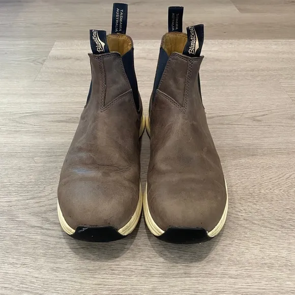Blundstone Active Chelsea Boots Dusty Gray Brown Men's 9/ W11
