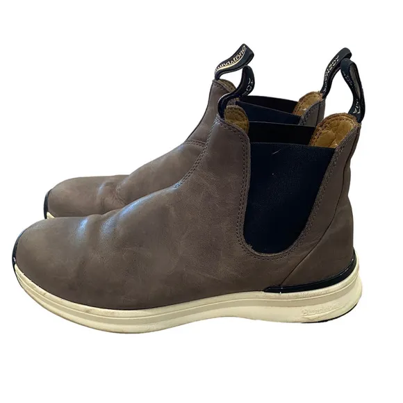 Blundstone Active Chelsea Boots Dusty Gray Brown Men's 9/ W11