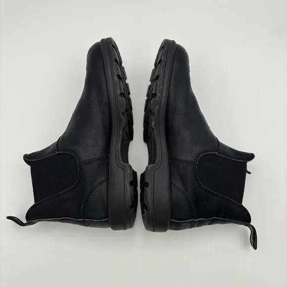 Blundstone Black Leather Chelsea Boots Men's 10.5