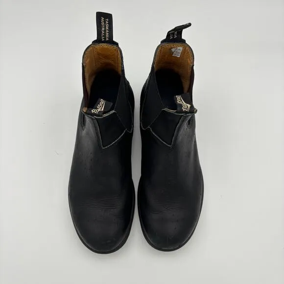 Blundstone Black Leather Chelsea Boots Men's 10.5