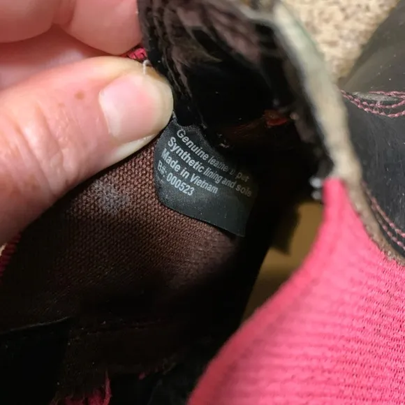 Blundstone brown pink Chelsea boots 4.5au 7.5us