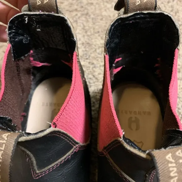Blundstone brown pink Chelsea boots 4.5au 7.5us