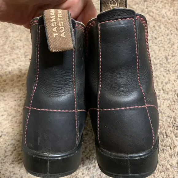 Blundstone brown pink Chelsea boots 4.5au 7.5us