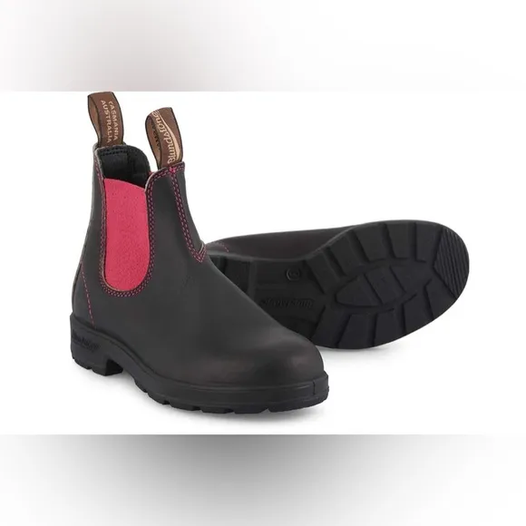 Blundstone brown pink Chelsea boots 4.5au 7.5us