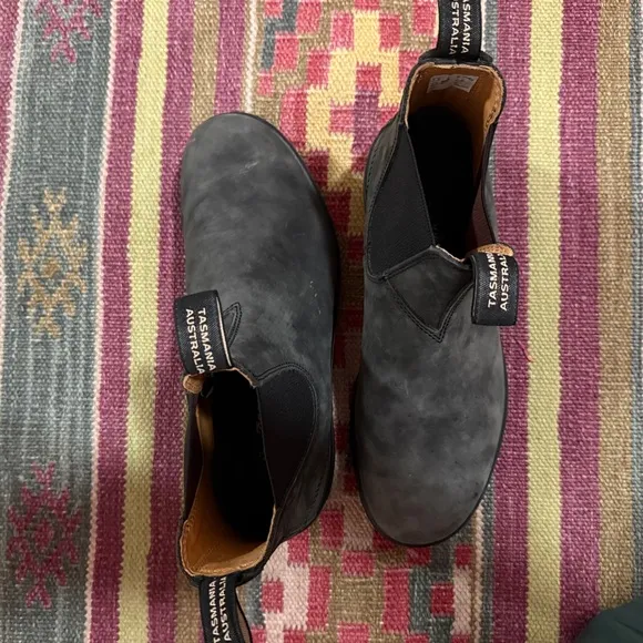 Blundstone Men's Classic Chelsea Boots - Rustic Black - Size 10