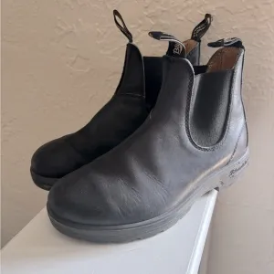 Blundstone Women’s Chelsea Boots  Black Leather Size 4.5 AU | 7.5 US