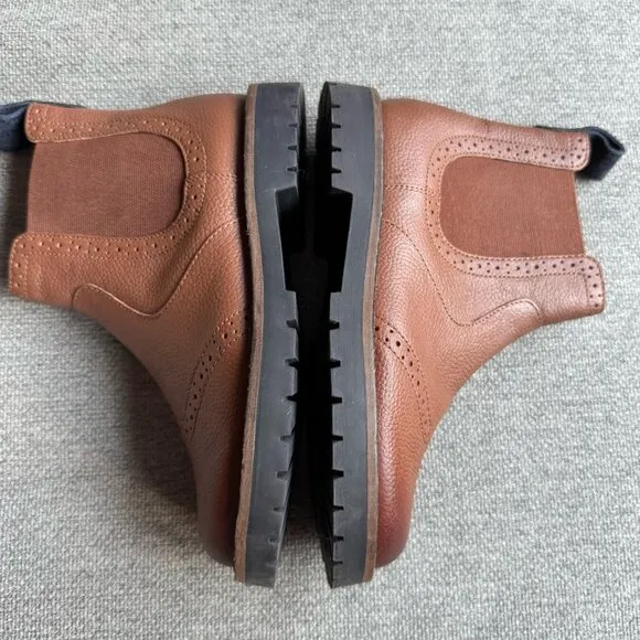 Boden Leather Chelsea Boots Tan Girls  Size: 29 US 11- 11.5